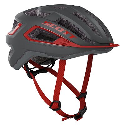 Превью Велошлем взрослый Шлем велосипедный SCOTT Arx Dark Grey/Red